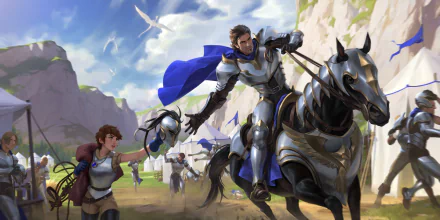 Jarvan IV (League Of Legends) video game Legends of Runeterra HD Desktop Wallpaper | Background Image