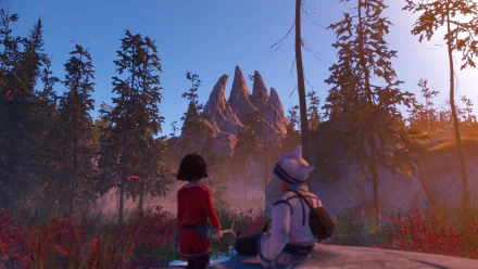 video game Skabma - Snowfall HD Desktop Wallpaper | Background Image
