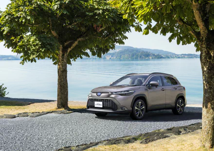 SUV Toyota Corolla Cross Hybrid vehicle Toyota Corolla Cross HD Desktop Wallpaper | Background Image