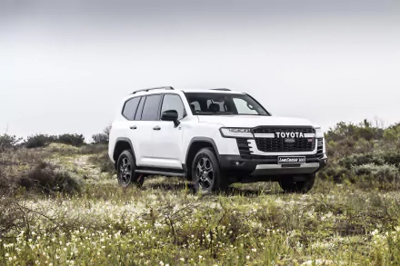 white car SUV vehicle Toyota Land Cruiser GR-S HD Desktop Wallpaper | Background Image