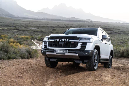 white car SUV vehicle Toyota Land Cruiser GR-S HD Desktop Wallpaper | Background Image