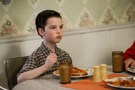 Sheldon Cooper Iain Armitage TV Show Young Sheldon HD Desktop Wallpaper | Background Image