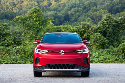 electric car compact car Volkswagen ID.4 AWD Pro S vehicle Volkswagen ID.4 HD Desktop Wallpaper | Background Image