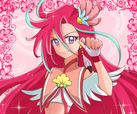 Asuka Takizawa Anime Tropical-Rouge! Pretty Cure HD Desktop Wallpaper | Background Image