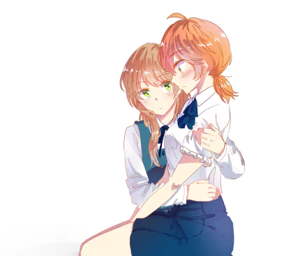 Sayaka Saeki Yuu Koito Anime Bloom into You HD Desktop Wallpaper | Background Image