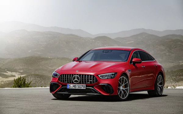  Red Mercedes-AMG GT 63 S E Performance 4-Door Coupé (X290)