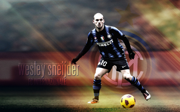 Sports Wesley Sneijder Soccer Player Inter Milan HD Wallpaper | Background Image