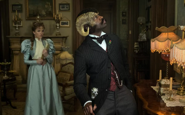 Agreus Astrayon Imogen Spurnrose David Gyasi Tamzin Merchant TV Show Carnival Row HD Desktop Wallpaper | Background Image