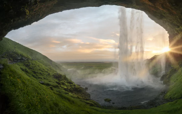 nature Seljalandsfoss HD Desktop Wallpaper | Background Image