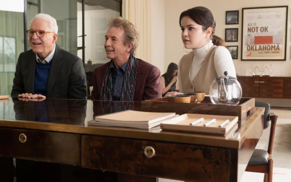 Steve Martin Selena Gomez Martin Short TV Show Only Murders in the Building HD Desktop Wallpaper | Background Image