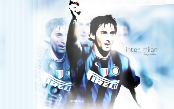 Sports Diego Milito Soccer Player Inter Milan HD Wallpaper | Background Image