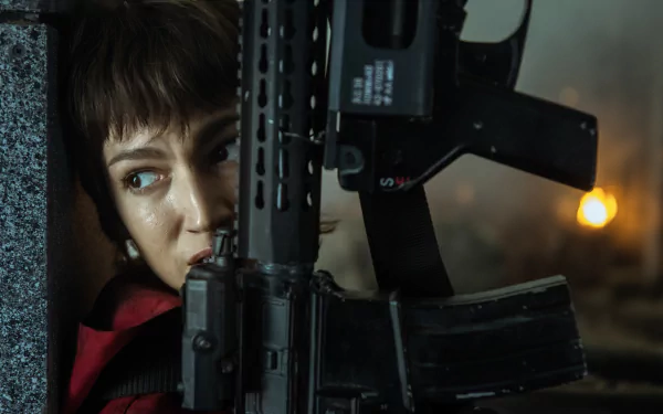 Money Heist Tokyo (La Casa De Papel) Úrsula Corberó TV Show HD Desktop Wallpaper | Background Image