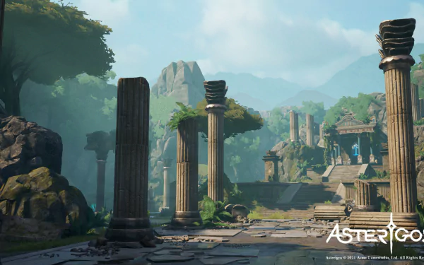 video game Asterigos: Curse of the Stars HD Desktop Wallpaper | Background Image