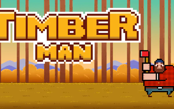 video game Timberman HD Desktop Wallpaper | Background Image