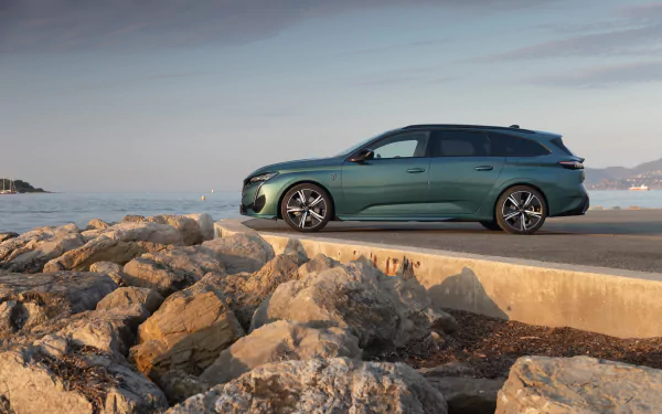 Peugeot 308 SW HYBRID vehicle Peugeot 308 SW HD Desktop Wallpaper | Background Image