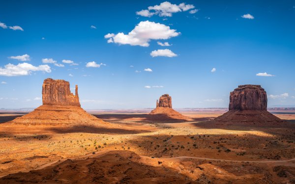 Earth Monument Valley Nature USA Desert Landscape HD Wallpaper | Background Image