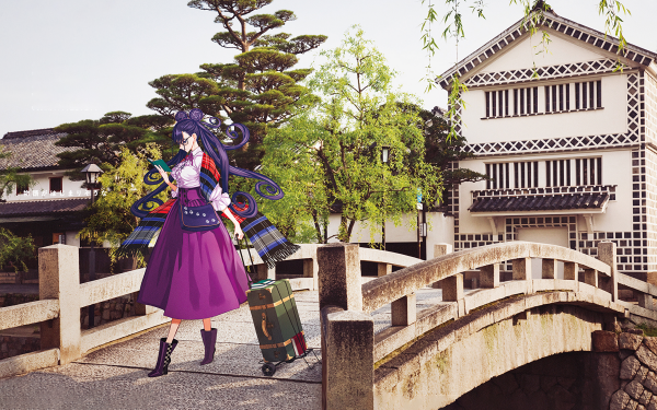 Anime Fate/Grand Order Fate Series Murasaki Shikibu HD Wallpaper | Background Image