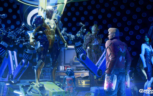 video game Marvel's Guardians of the Galaxy HD Desktop Wallpaper | Background Image