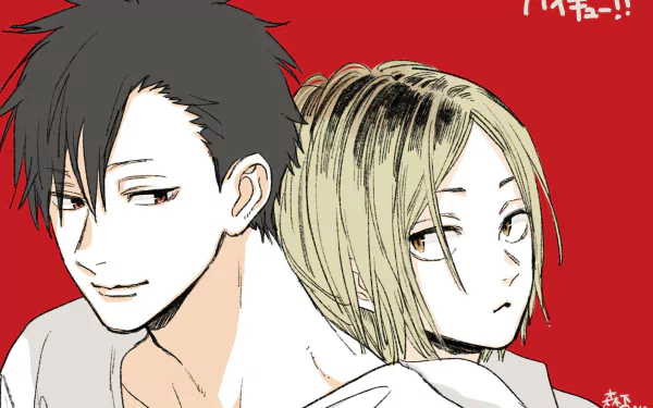 Tetsurō Kuroo Kenma Kozume Anime Haikyū!! HD Desktop Wallpaper | Background Image