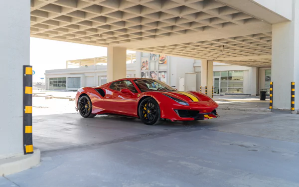 supercar vehicle Ferrari 488 Pista Spider HD Desktop Wallpaper | Background Image