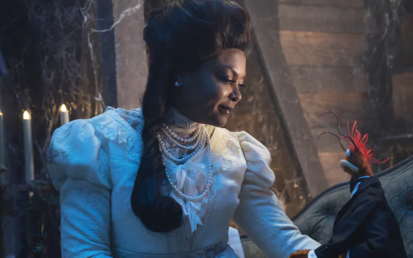 Taraji P. Henson Pepé the King Prawn movie Muppets Haunted Mansion HD Desktop Wallpaper | Background Image