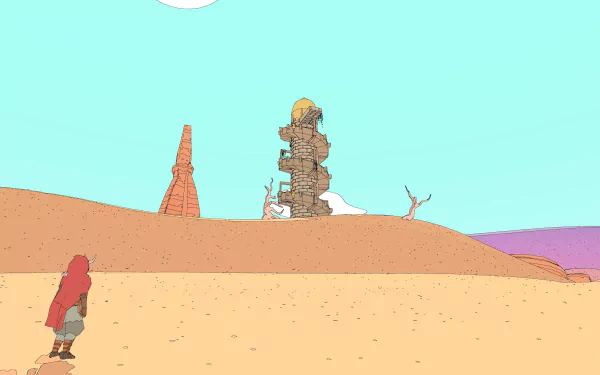 video game Sable HD Desktop Wallpaper | Background Image