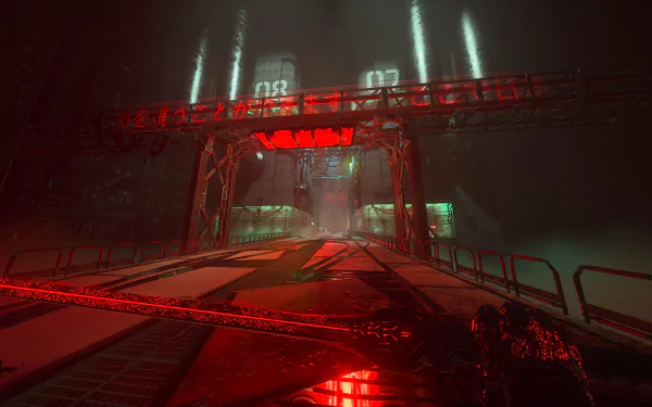 video game Ghostrunner HD Desktop Wallpaper | Background Image