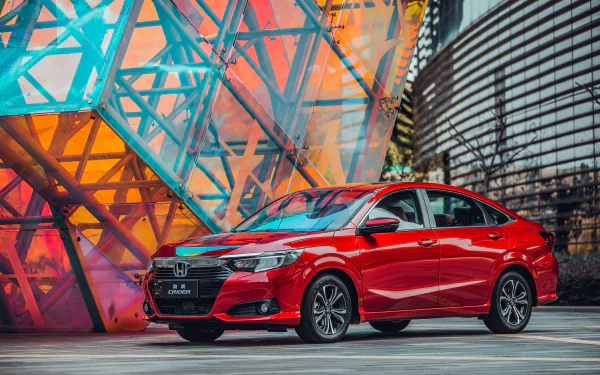 compact car vehicle Honda Crider Sport Hybrid HD Desktop Wallpaper | Background Image