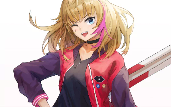 Rika Kawai Anime Wonder Egg Priority HD Desktop Wallpaper | Background Image