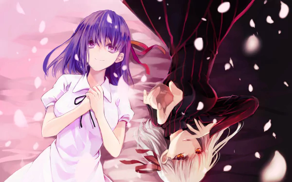 Sakura Matou Dark Sakura Anime Fate/Stay Night HD Desktop Wallpaper | Background Image