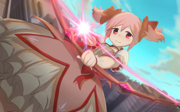 Madoka Kaname Anime Puella Magi Madoka Magica HD Desktop Wallpaper | Background Image