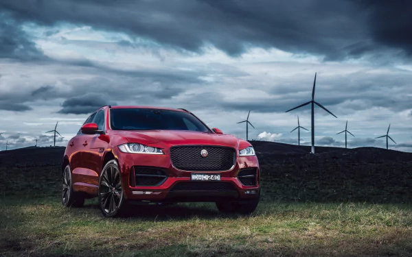 SUV vehicle Jaguar F-PACE HD Desktop Wallpaper | Background Image