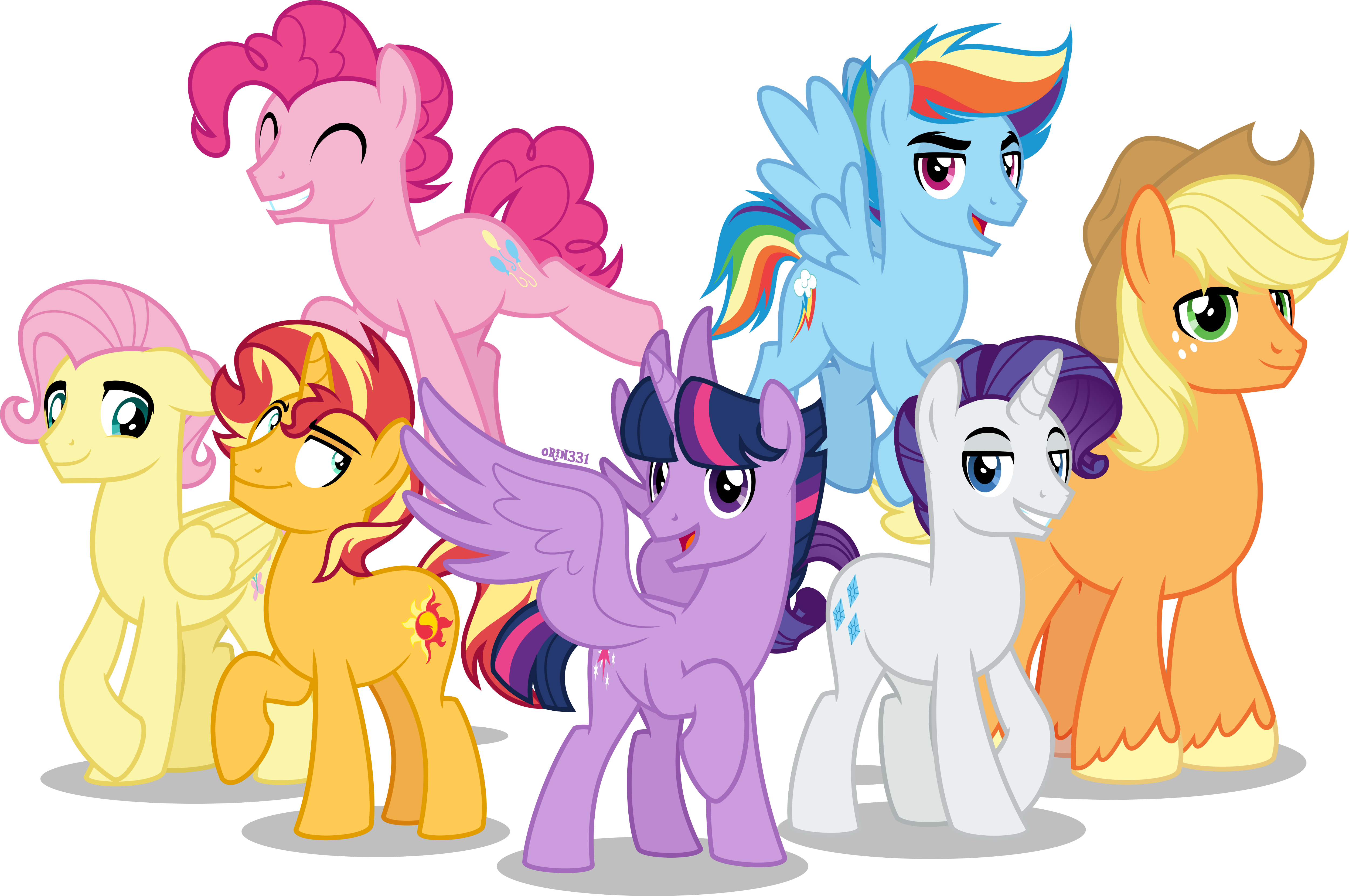 My Little Pony: Friendship is Magic 4k Ultra HD Wallpaper by orin331