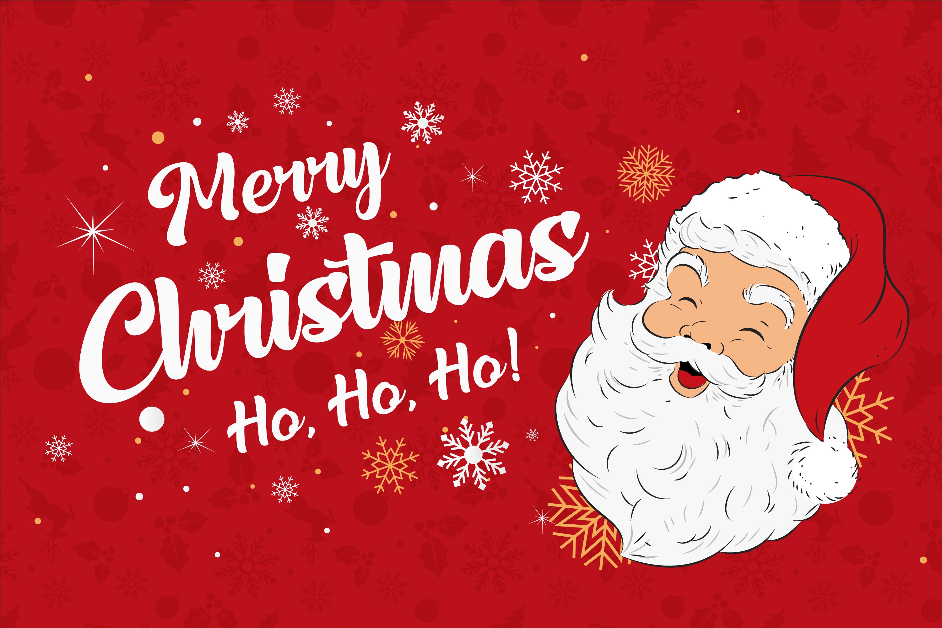 Download Santa Merry Christmas Holiday Christmas HD Wallpaper