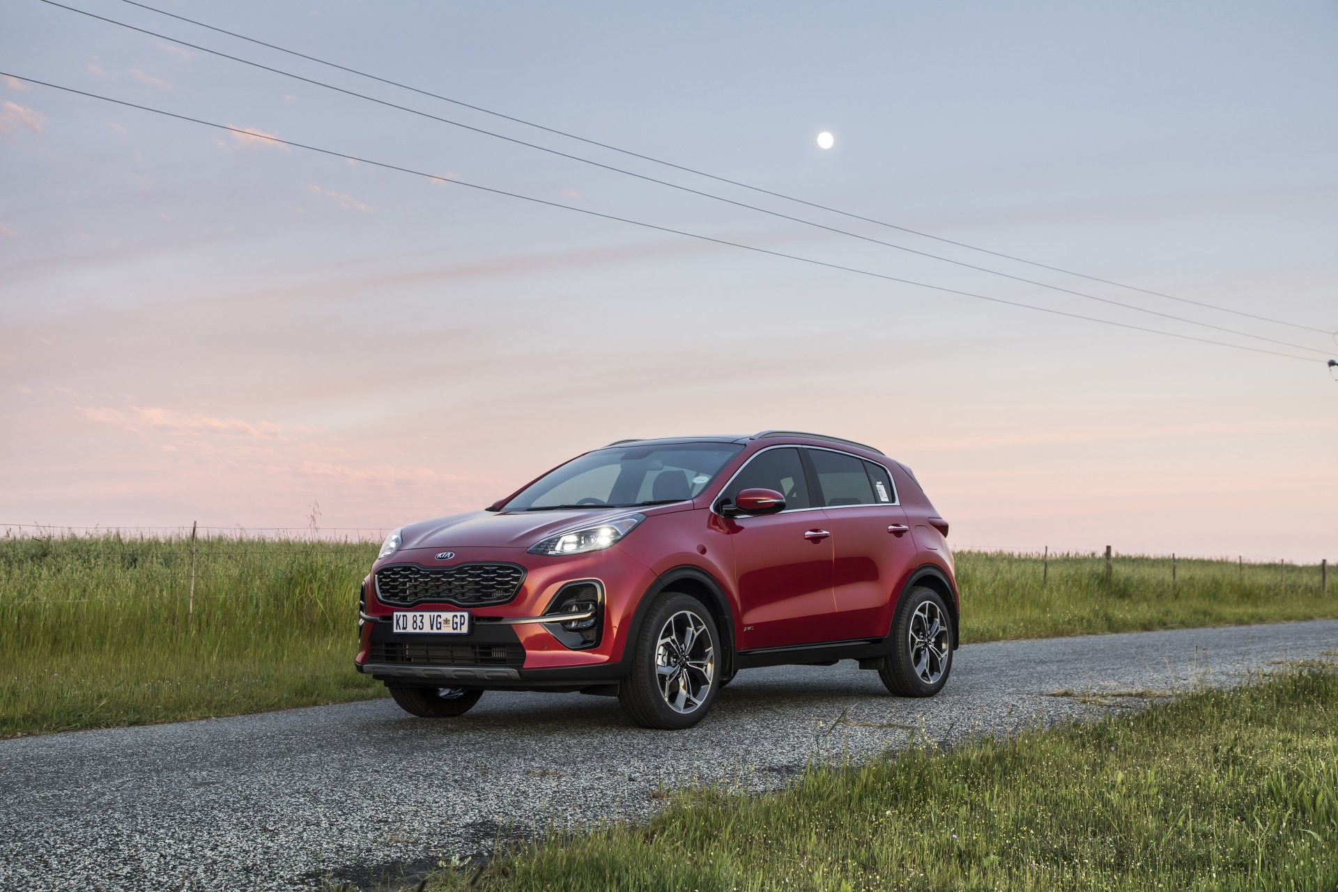 Download SUV Kia Sportage 1.6 T-GDI GT Line Vehicle Kia Sportage 4k Ultra HD Wallpaper