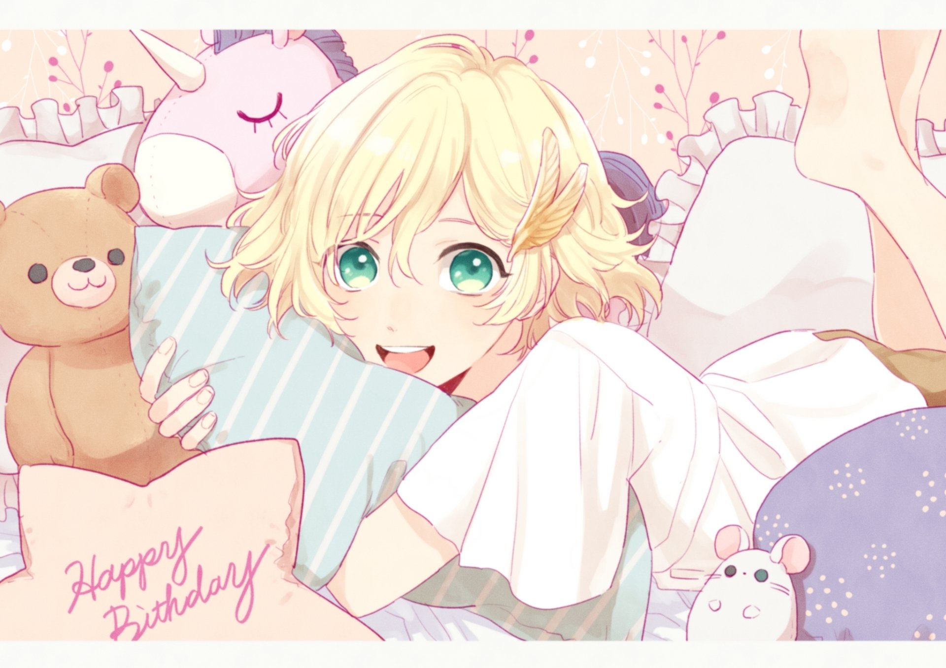 Download Yuni Bianchi Video Game Dreaming HD Wallpaper