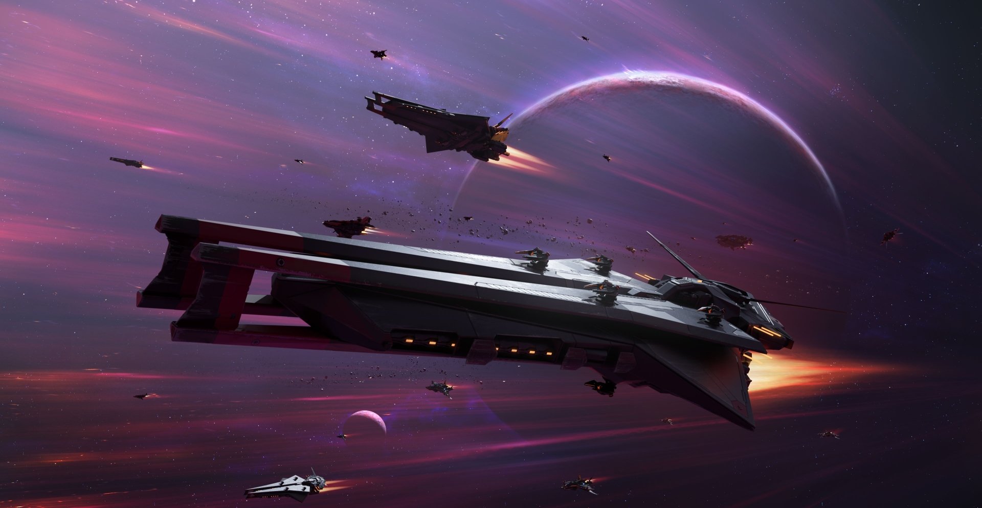 Download Spaceship Video Game Star Conflict HD Wallpaper