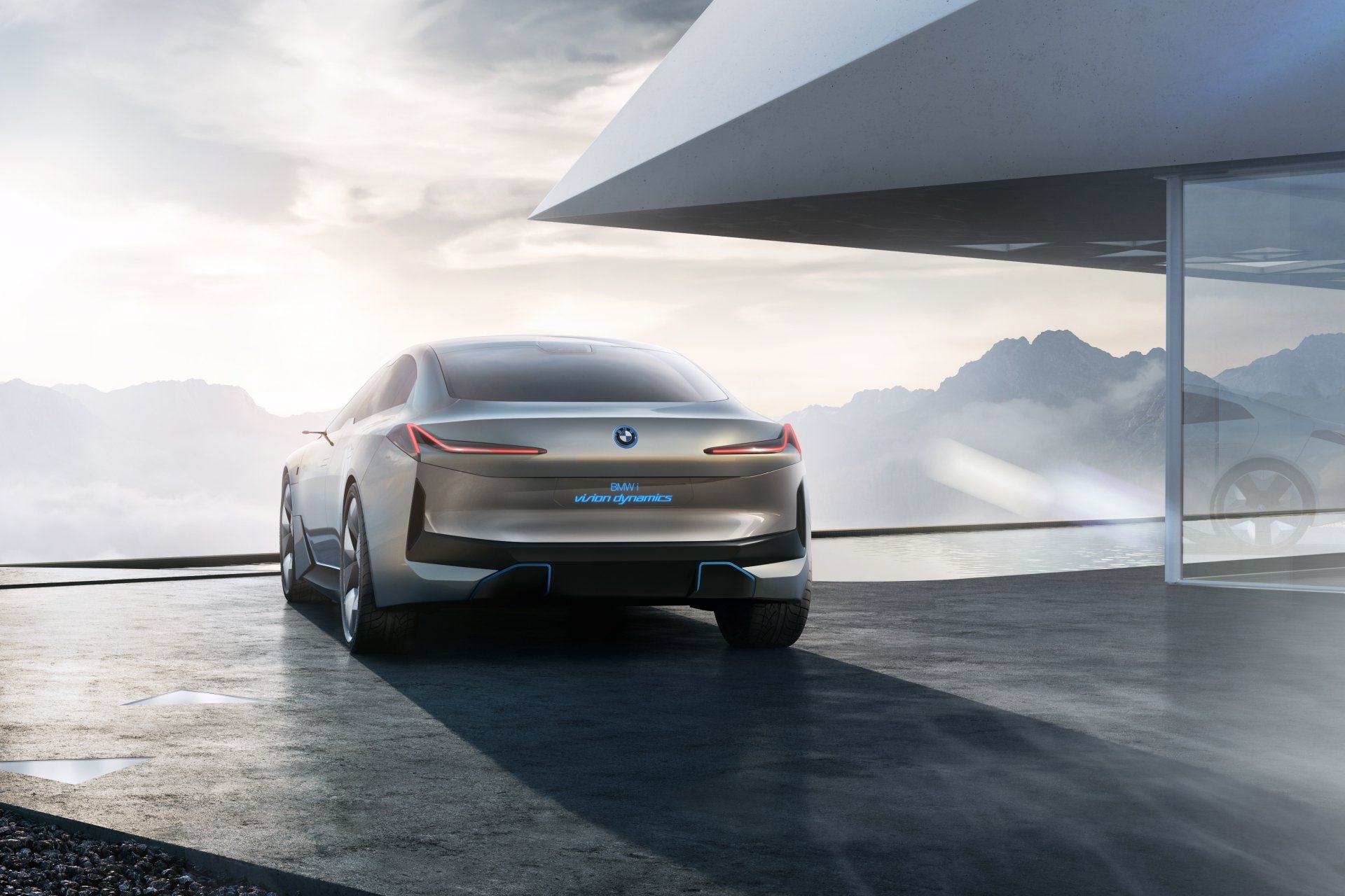 Download Coupé Concept Car BMW Electric Car Vehicle BMW I Vision Dynamics 4k Ultra HD Wallpaper
