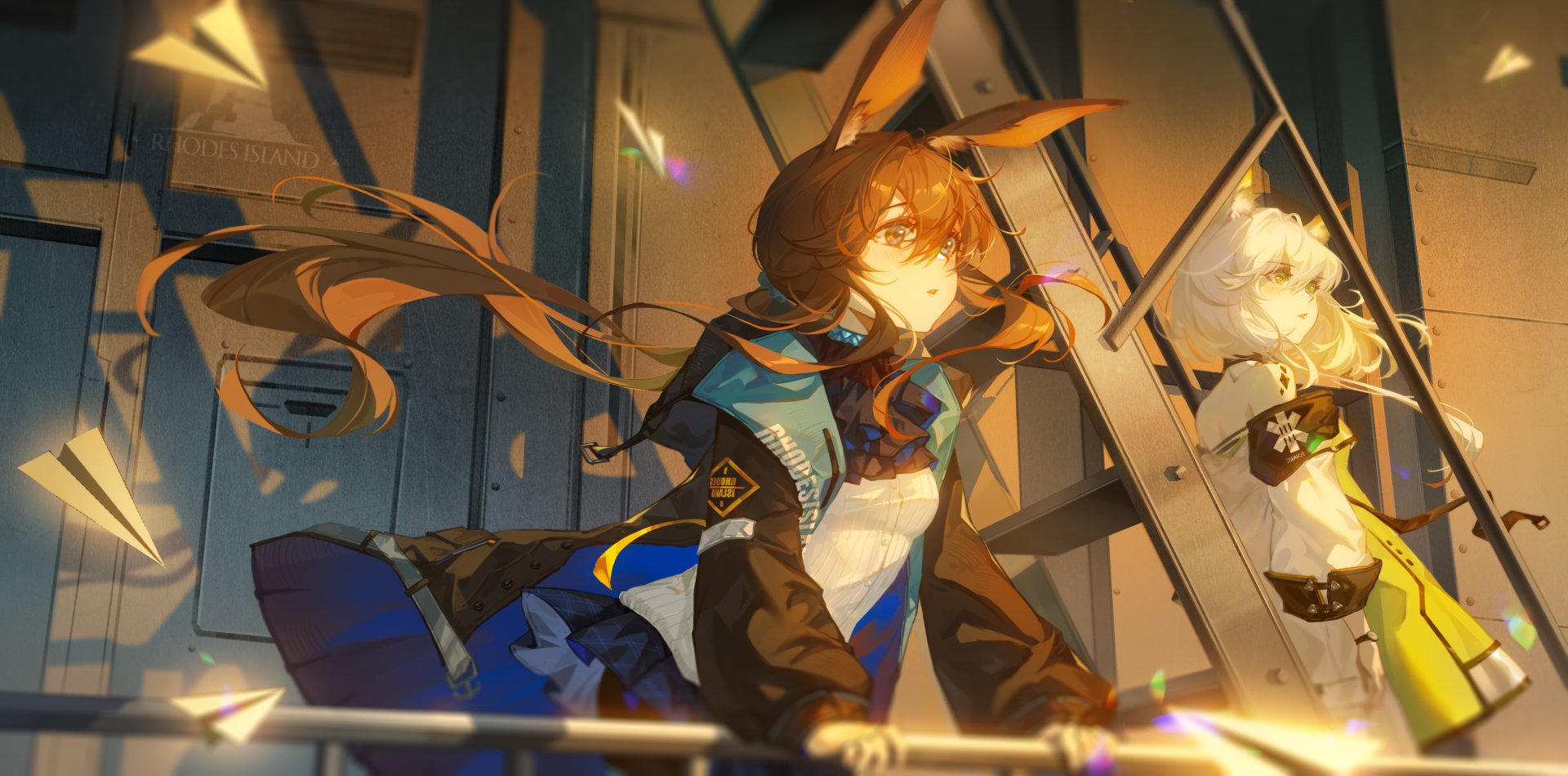 Download Amiya (Arknights) Kal'tsit (Arknights) Video Game Arknights HD Wallpaper