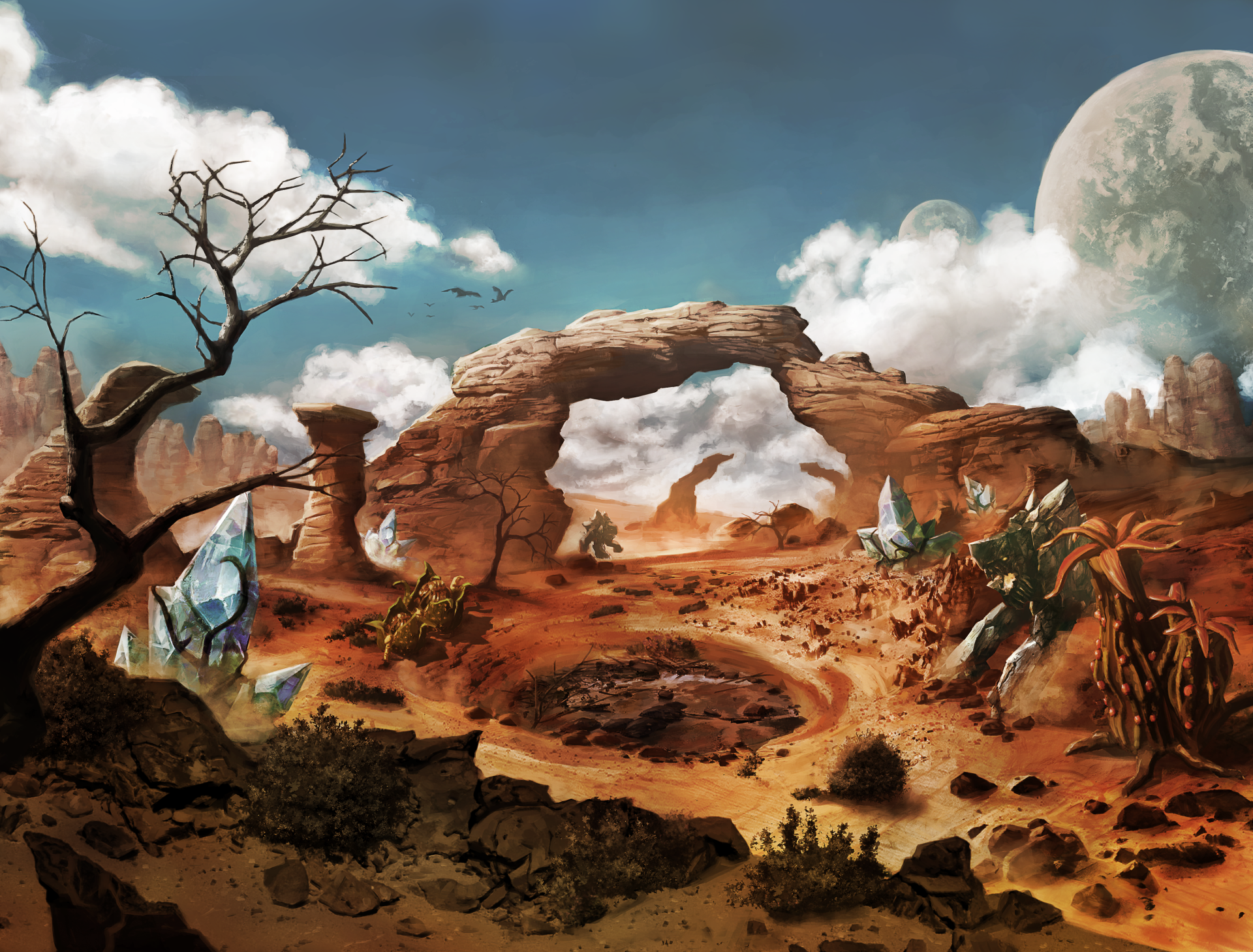 Download Video Game The Riftbreaker 4k Ultra HD Wallpaper