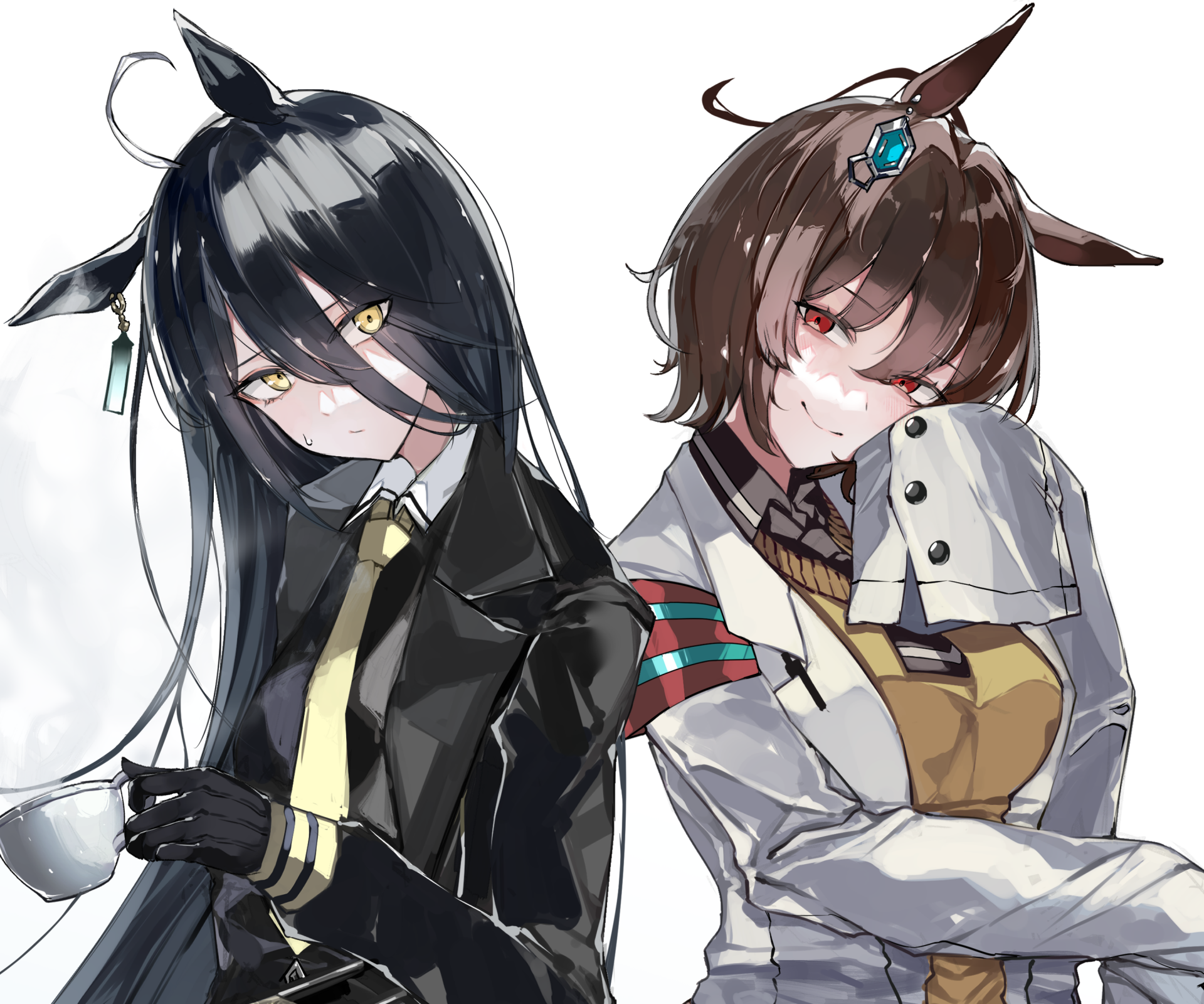 Download Manhattan Café Agnes Tachyon Anime Uma Musume: Pretty Derby HD Wallpaper