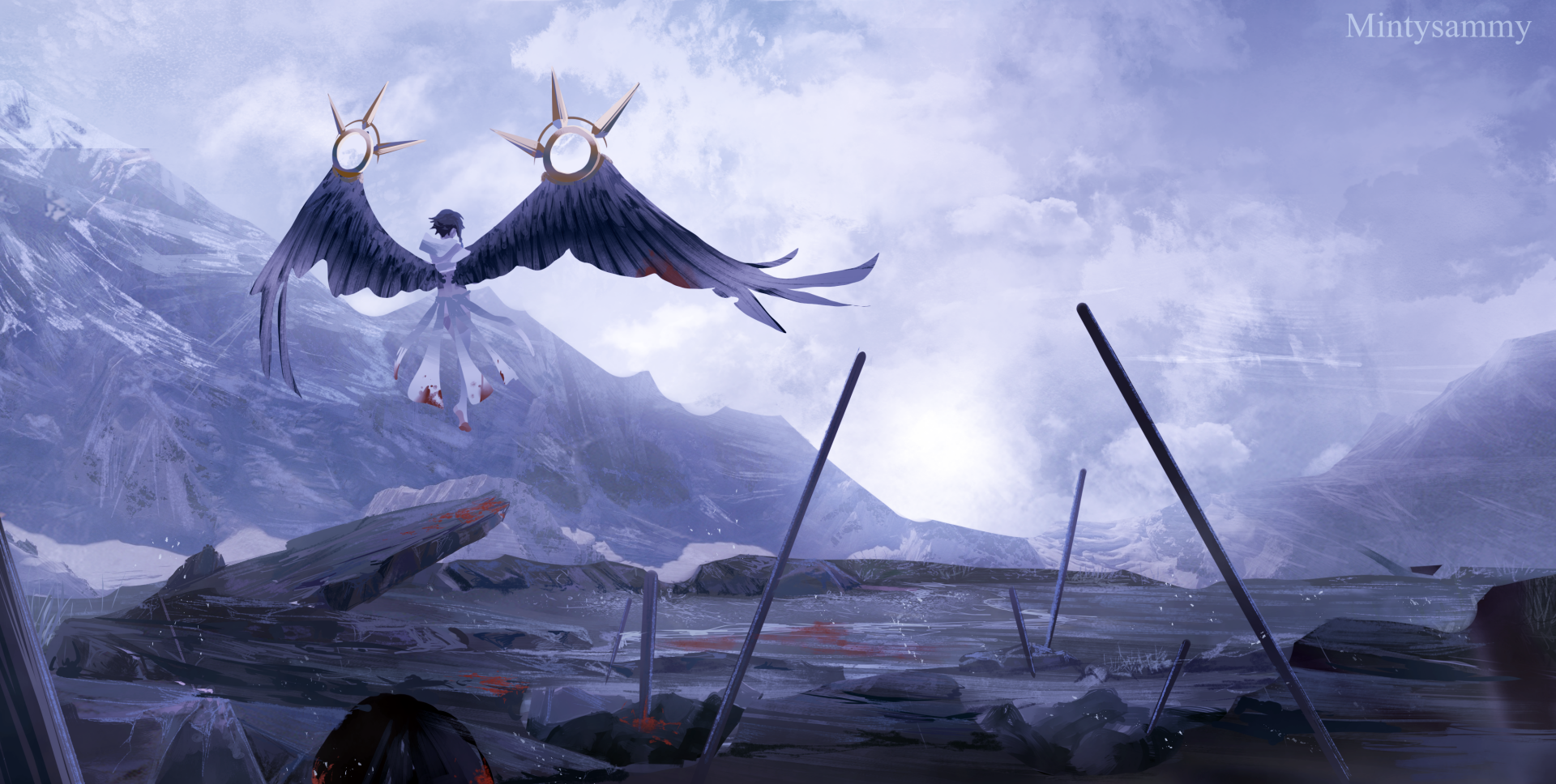 Download Wings Venti (Genshin Impact) Video Game Genshin Impact HD Wallpaper by Mintysammy