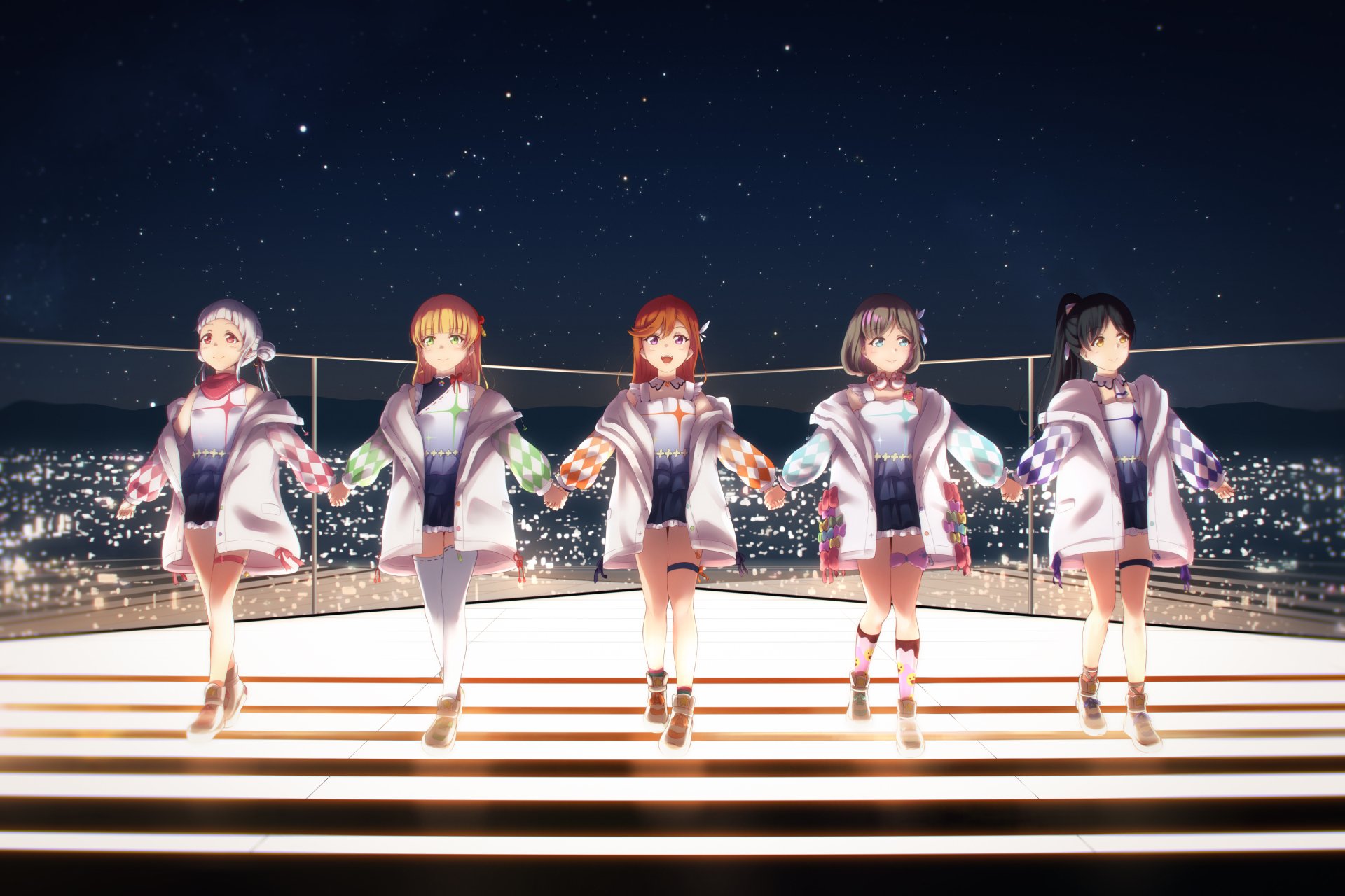 Download Keke Tang Kanon Shibuya Sumire Heanna Ren Hazuki Chisato Arashi Anime Love Live! Superstar!! 4k Ultra HD Wallpaper