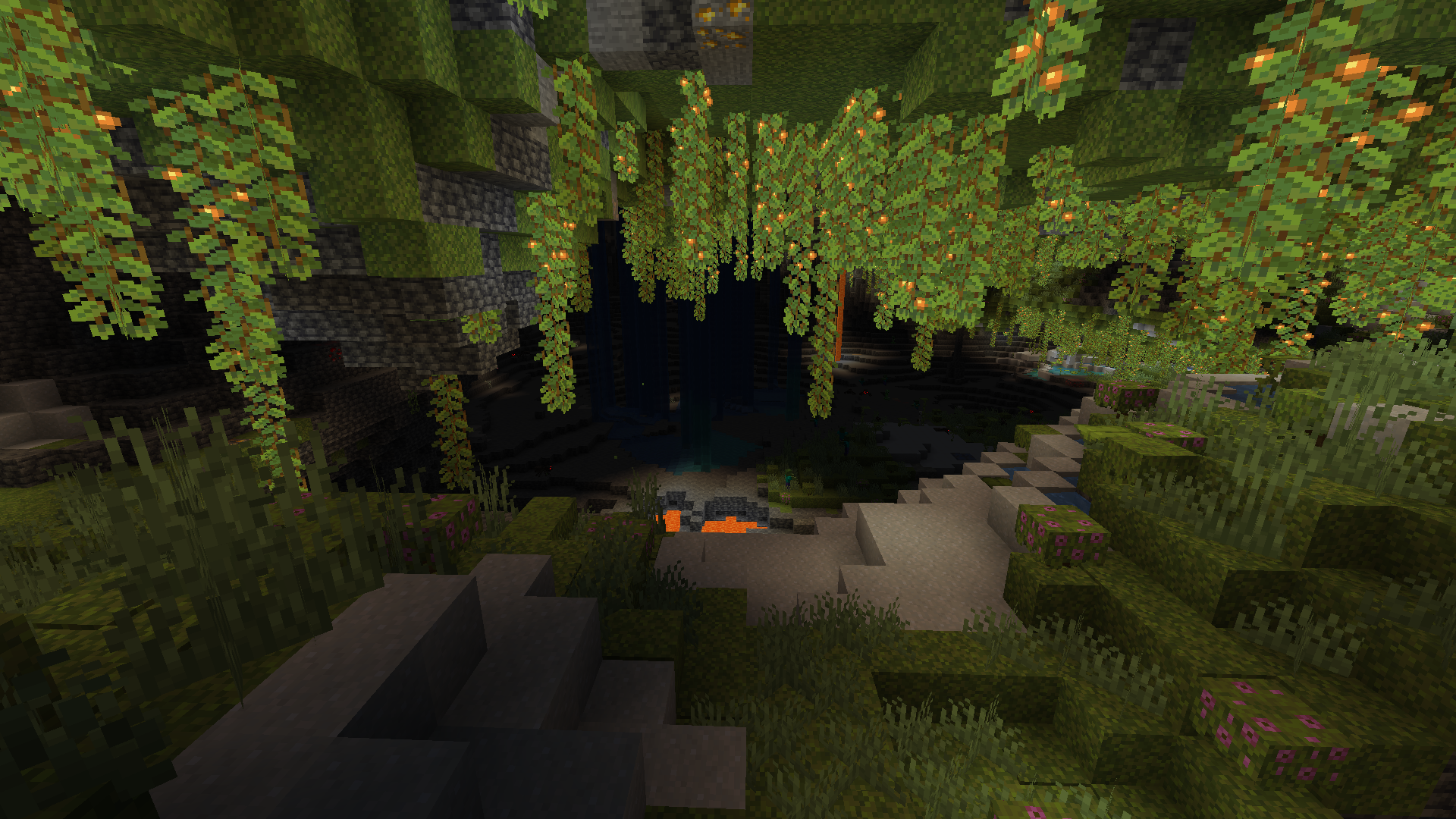 Large Lush Cave by Eliminator