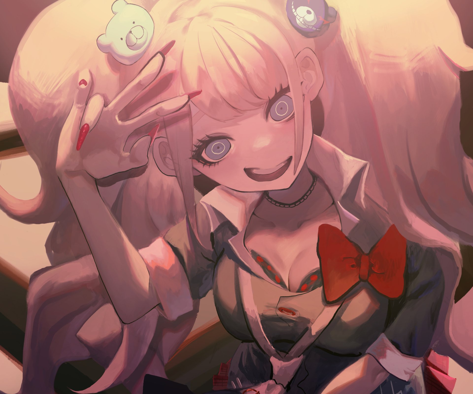 Download Junko Enoshima Video Game Danganronpa HD Wallpaper