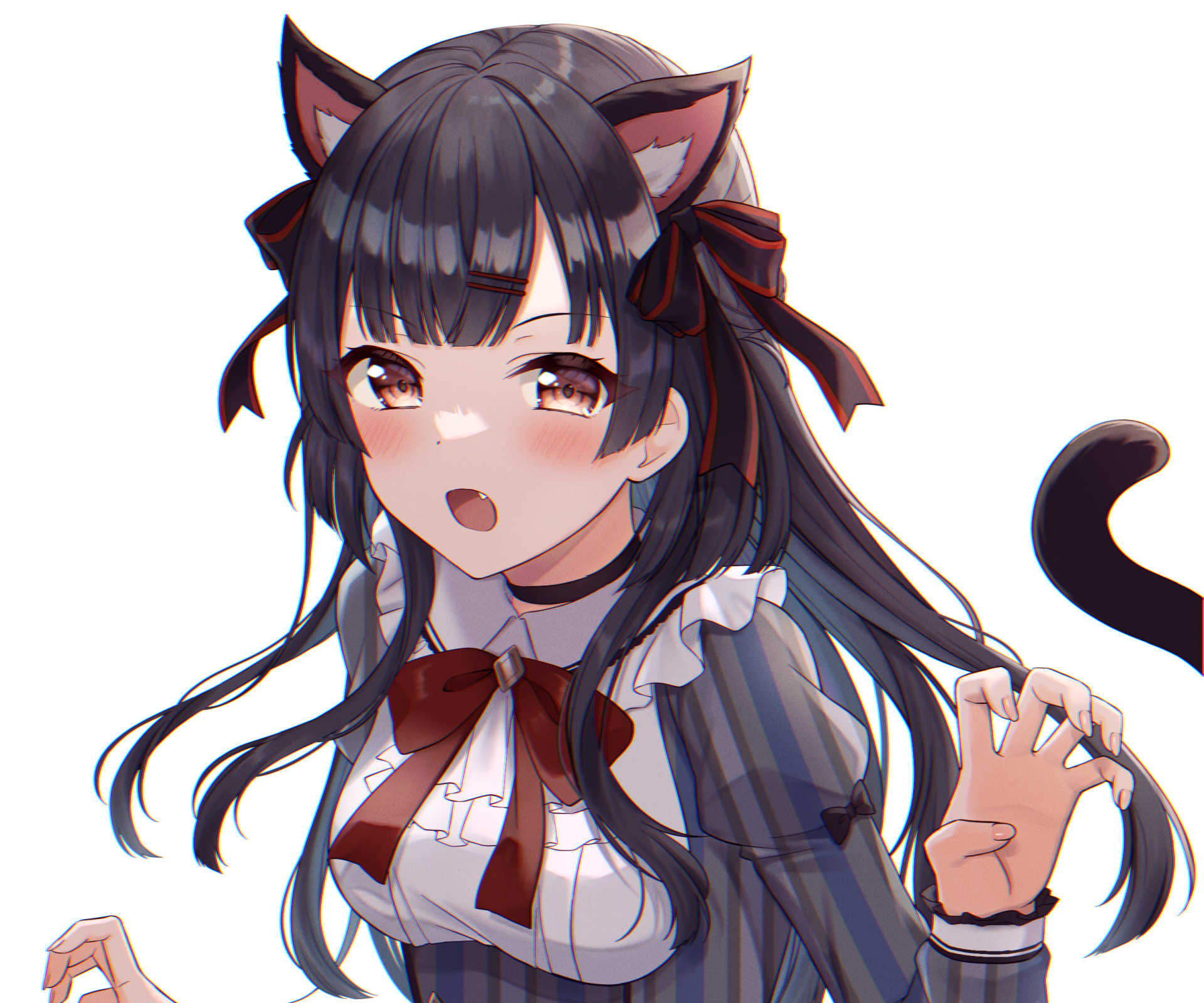 Download Animal Ears Fuyuko Mayuzumi Anime The IDOLM@STER: Shiny Colors HD Wallpaper