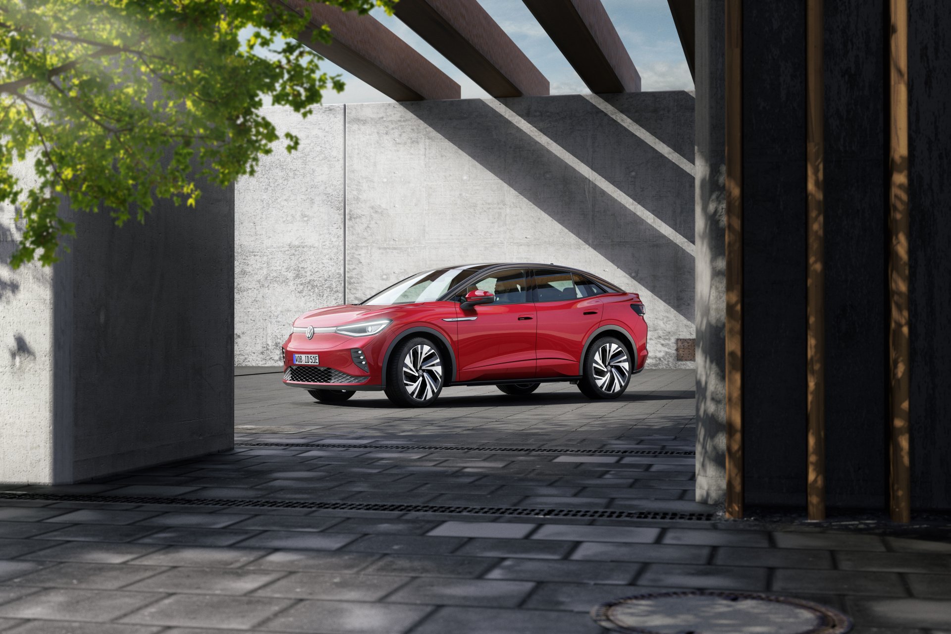 Download SUV Volkswagen ID.5 GTX Vehicle Volkswagen ID.5 4k Ultra HD Wallpaper