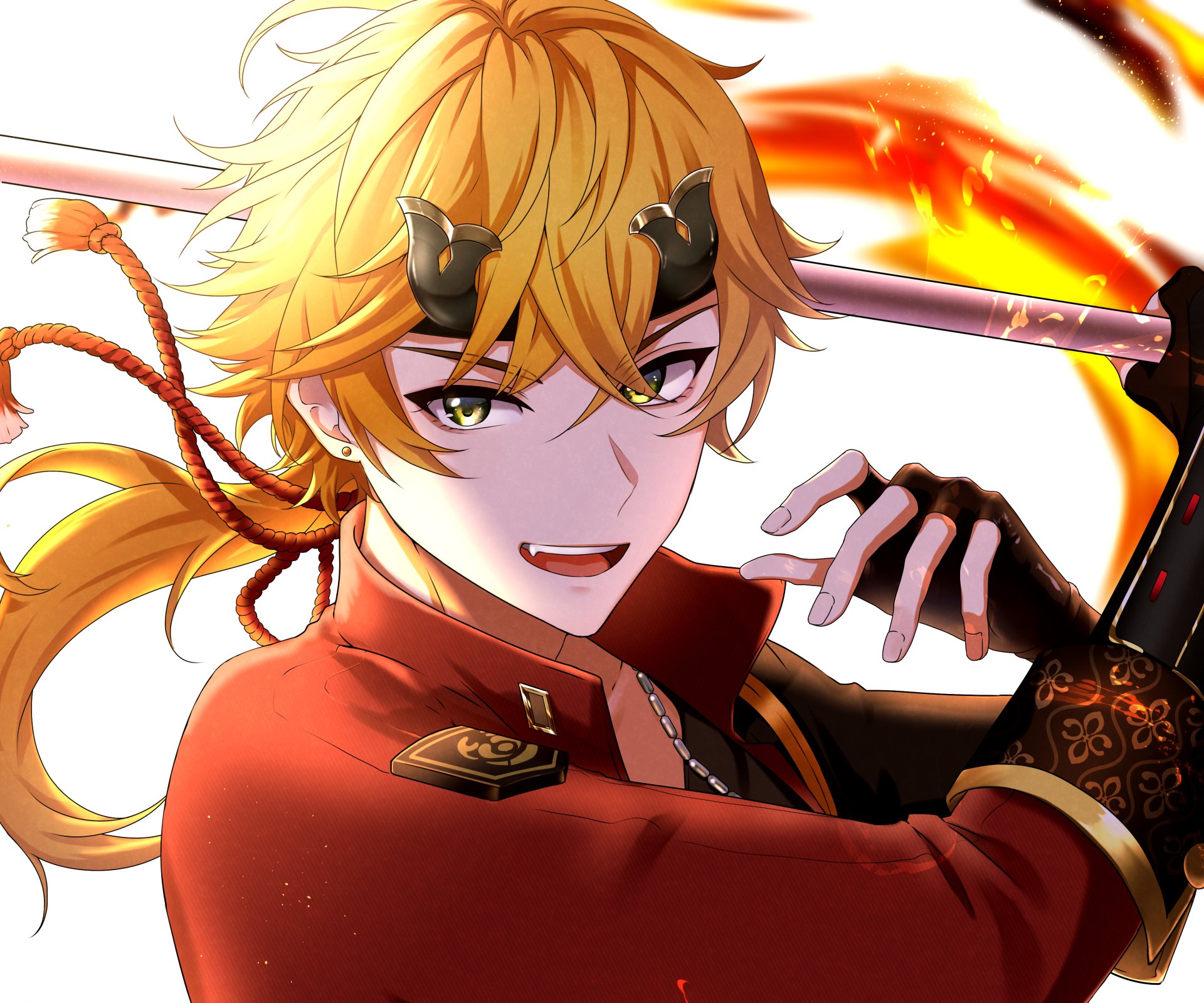 Download Thoma (Genshin Impact) Video Game Genshin Impact 4k Ultra HD Wallpaper