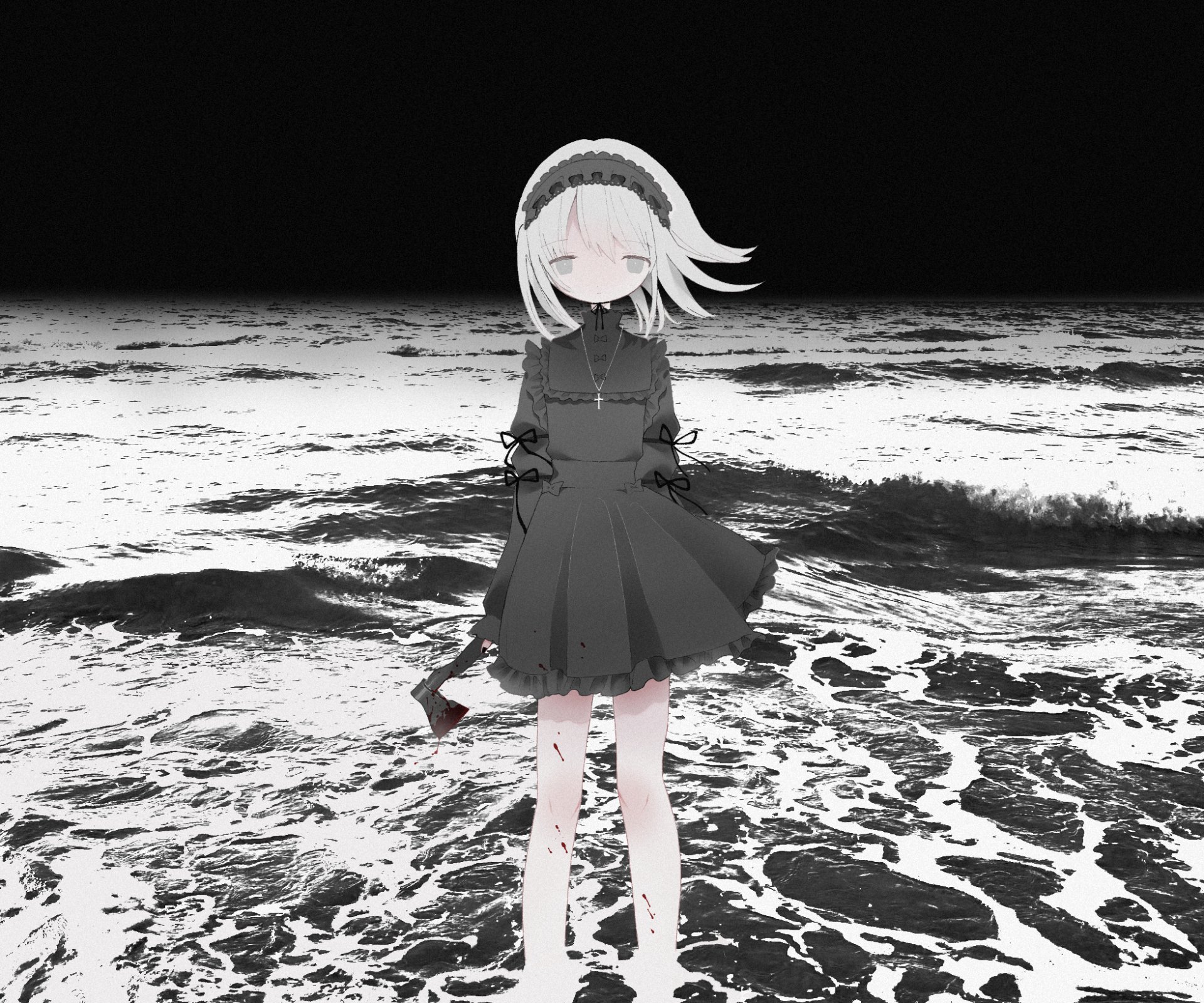 Download Dress Anime Girl Anime Girl HD Wallpaper by 嘔吐えぐち