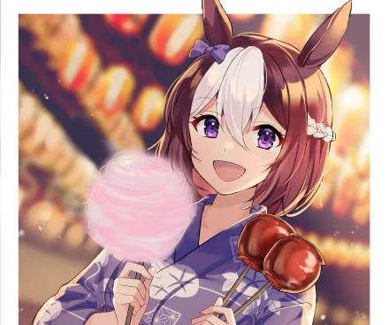 Special Week (Uma Musume) Anime Uma Musume: Pretty Derby HD Desktop Wallpaper | Background Image